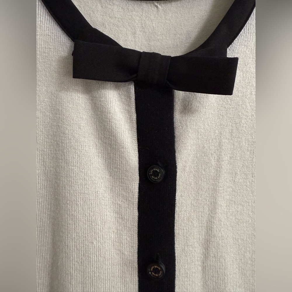 Kate Spade Black A-Line Dress With Peter Pan Collar View 3